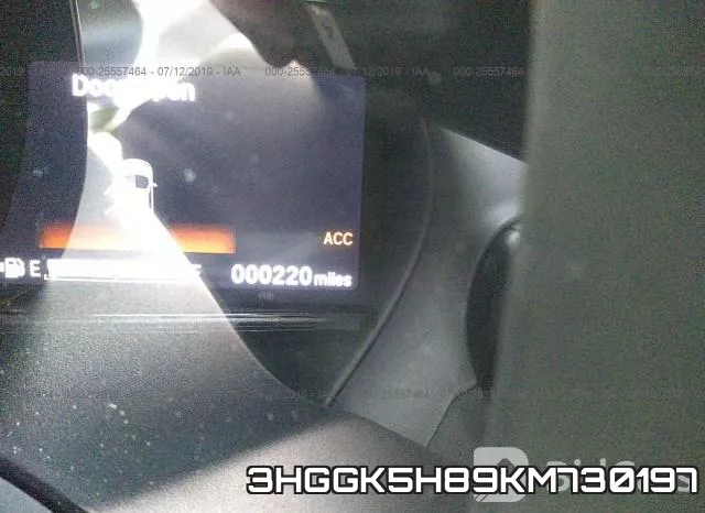 3HGGK5H89KM730197 фото 8
