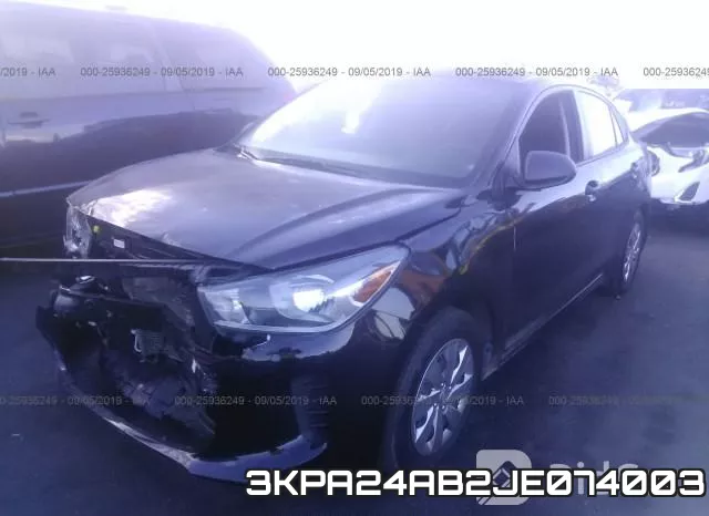 3KPA24AB2JE074003 фото 3