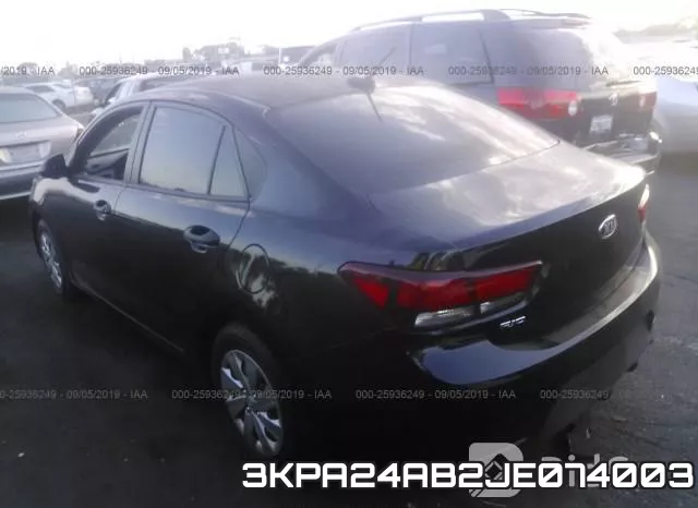 3KPA24AB2JE074003 фото 4