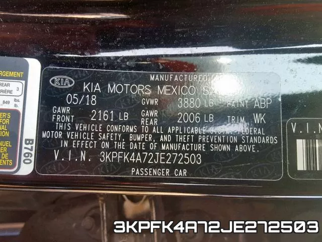 3KPFK4A72JE272503 фото 2