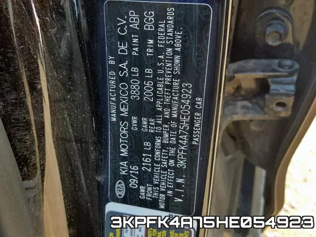 3KPFK4A75HE054923 фото 2