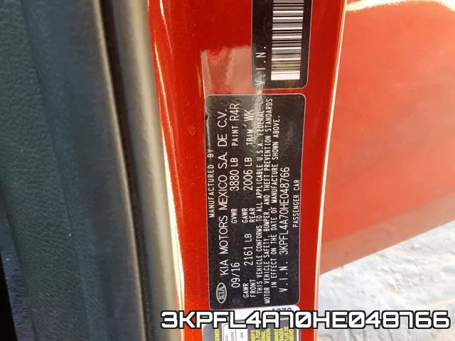 3KPFL4A70HE048766 фото 2