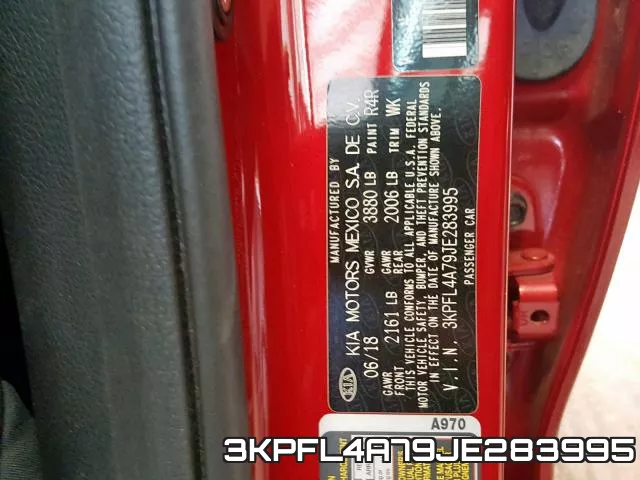 3KPFL4A79JE283995 фото 2
