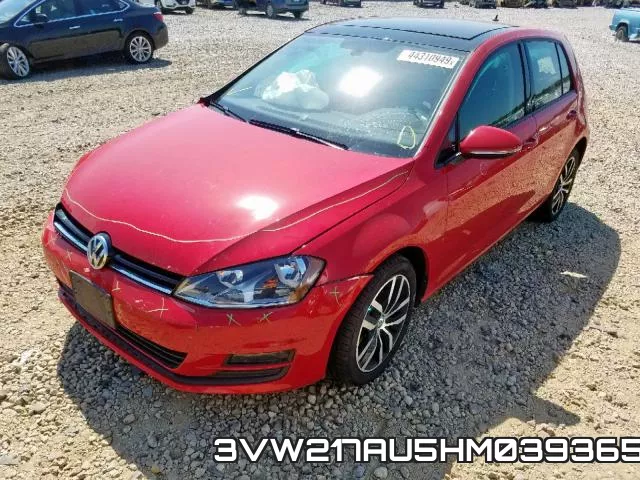 3VW217AU5HM039365 фото 3