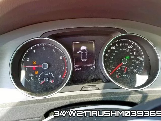 3VW217AU5HM039365 фото 8