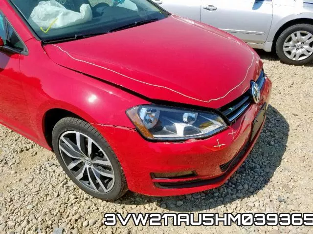 3VW217AU5HM039365 фото 9