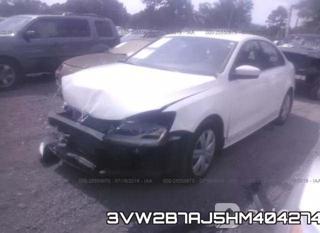 3VW2B7AJ5HM404274 фото 3