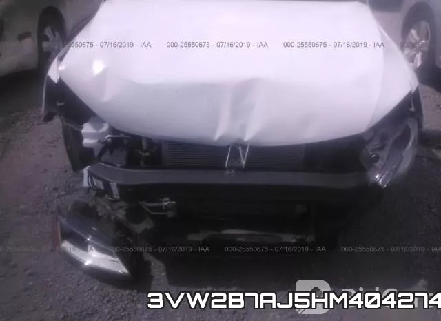 3VW2B7AJ5HM404274 фото 7