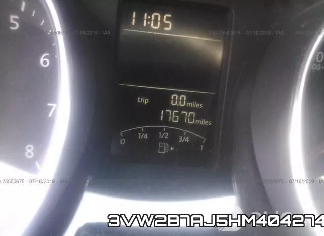 3VW2B7AJ5HM404274 фото 8