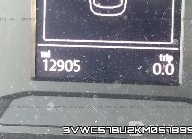 3VWC57BU2KM057899 фото 8