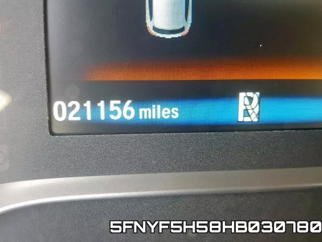 5FNYF5H58HB030780 фото 9