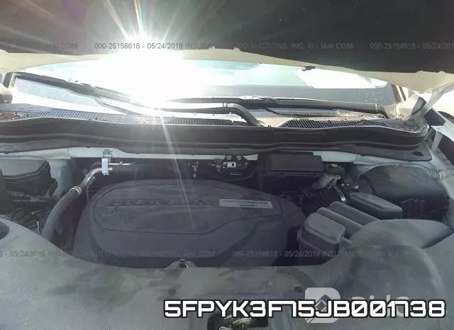 5FPYK3F75JB001738 фото 2