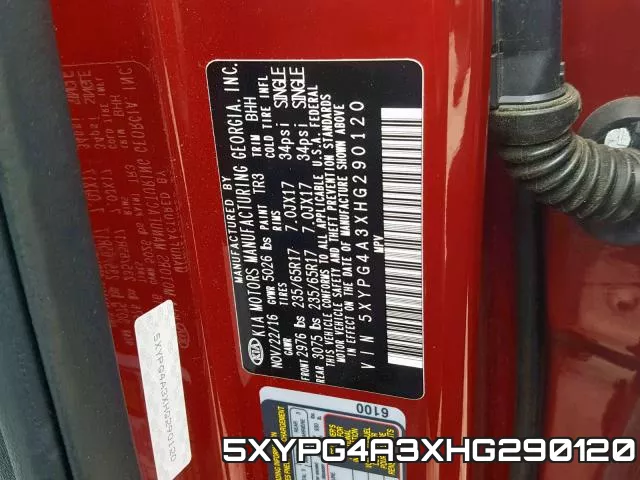 5XYPG4A3XHG290120 фото 2