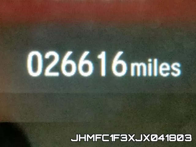JHMFC1F3XJX041803 фото 9