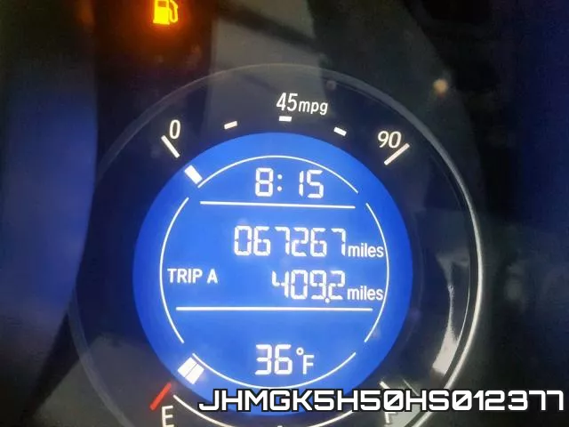 JHMGK5H50HS012377 фото 9