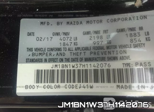 JM1BN1W37H1142076 фото 10