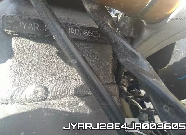 JYARJ28E4JA003605 фото 2