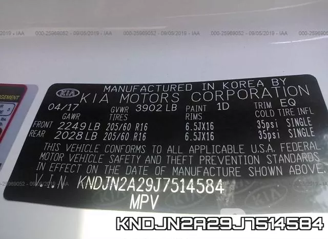 KNDJN2A29J7514584 фото 10