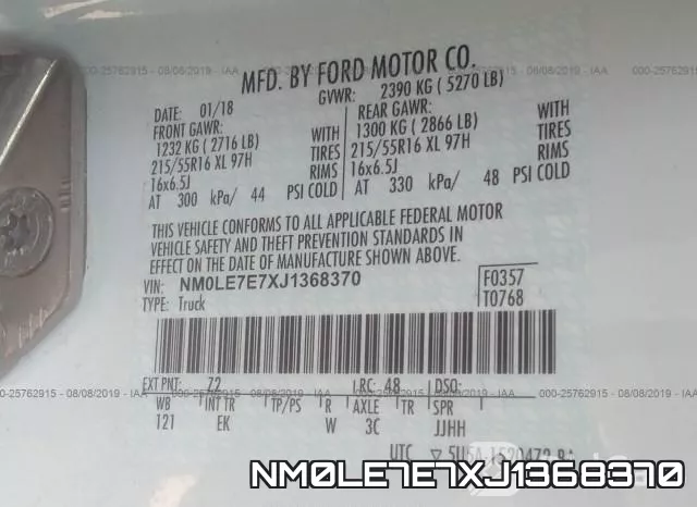 NM0LE7E7XJ1368370 фото 10