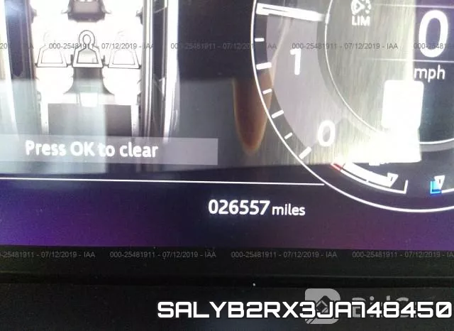 SALYB2RX3JA748450 фото 8