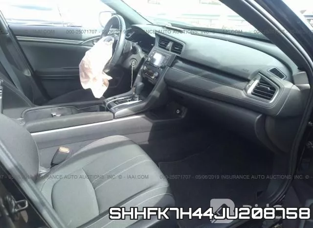 SHHFK7H44JU208758 фото 6
