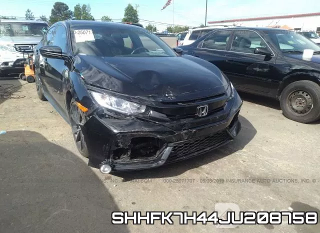 SHHFK7H44JU208758 фото 7
