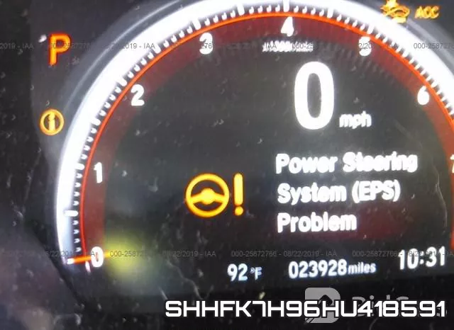 SHHFK7H96HU418591 фото 8