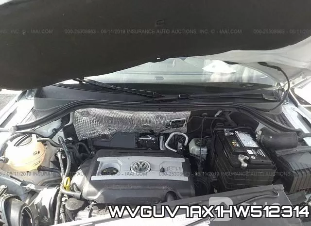WVGUV7AX1HW512314 фото 2