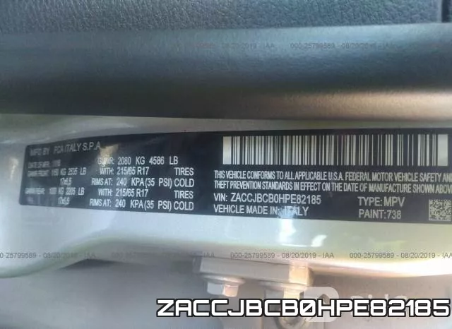 ZACCJBCB0HPE82185 фото 10