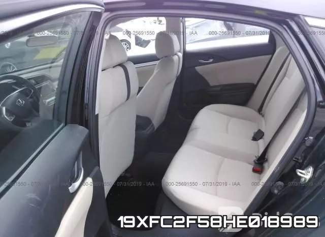19XFC2F58HE018989 фото 9