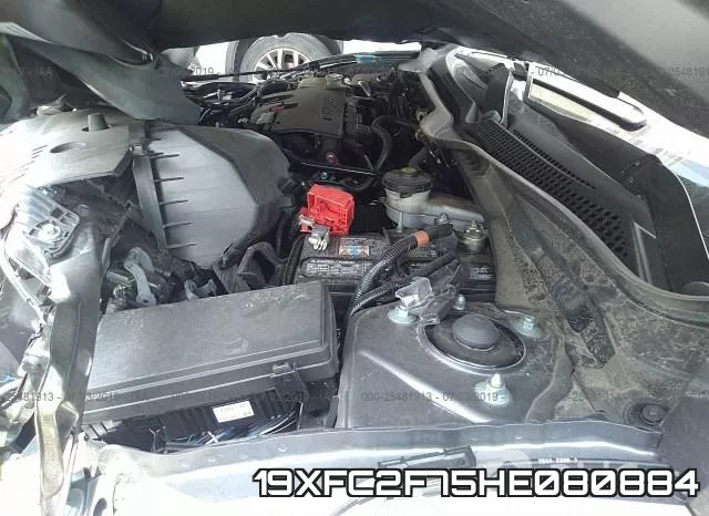 19XFC2F75HE080884 фото 2