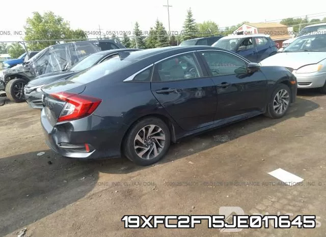 19XFC2F75JE017645 фото 5