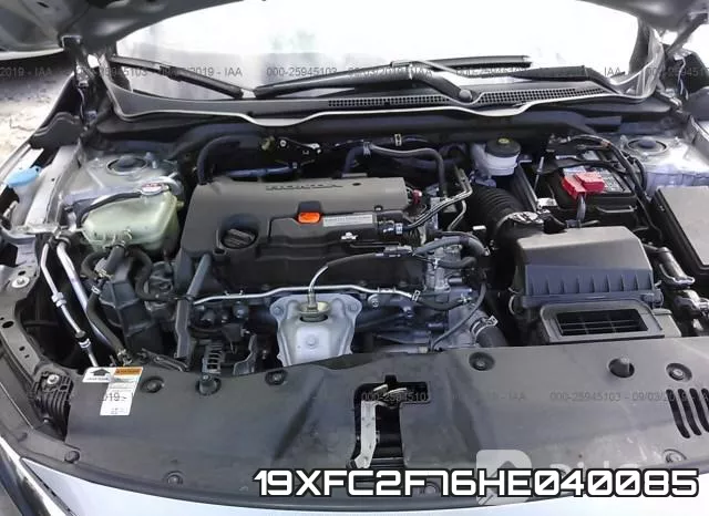 19XFC2F76HE040085 фото 2