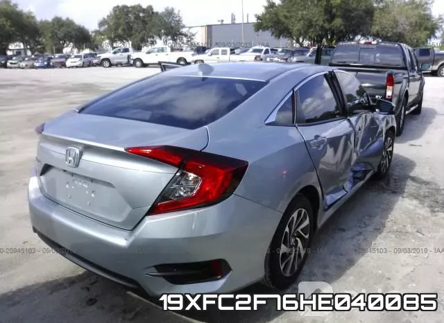 19XFC2F76HE040085 фото 5