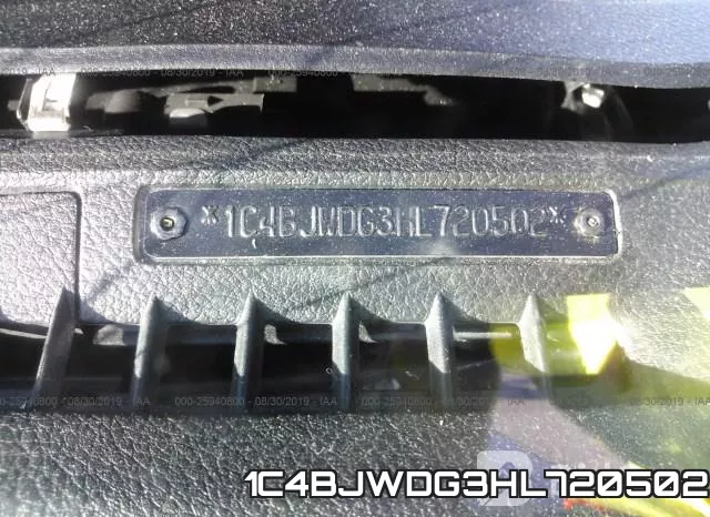 1C4BJWDG3HL720502 фото 10