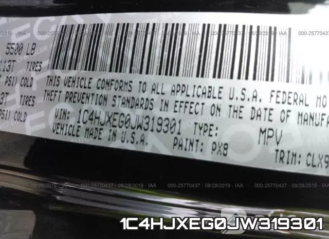 1C4HJXEG0JW319301 фото 10