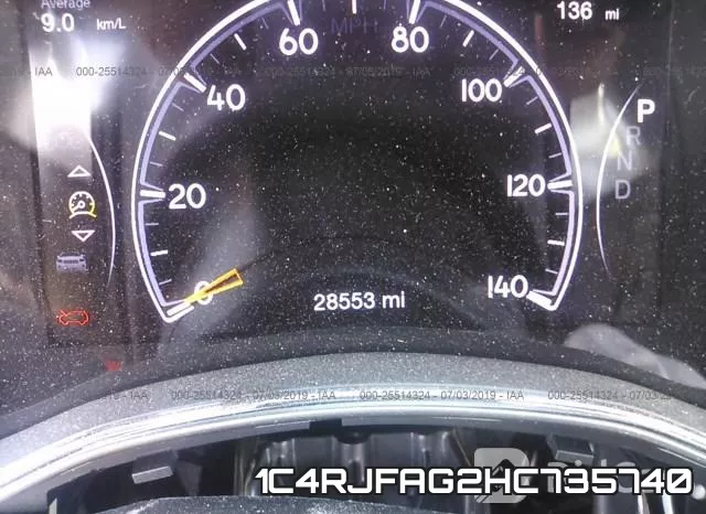 1C4RJFAG2HC735740 фото 8