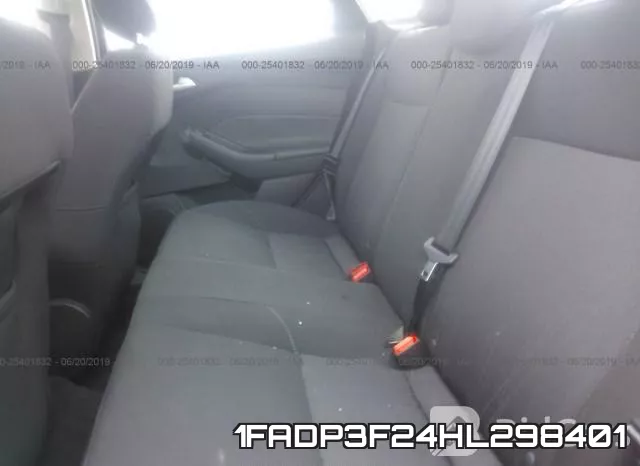 1FADP3F24HL298401 фото 8
