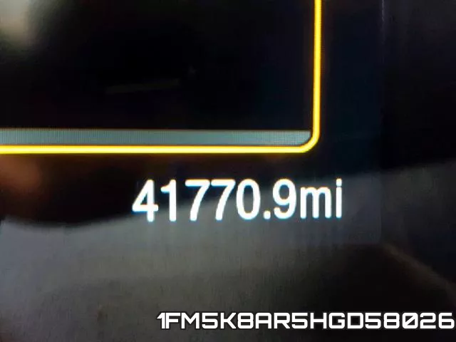 1FM5K8AR5HGD58026 фото 9