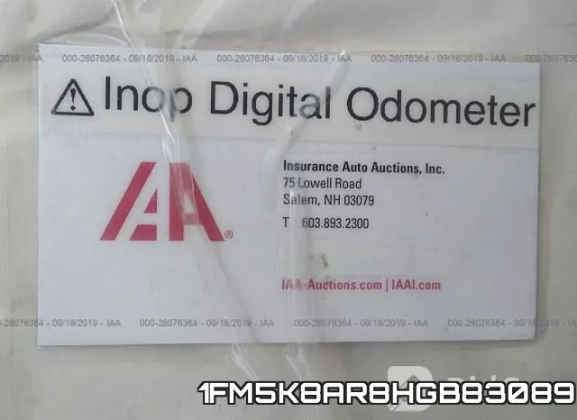 1FM5K8AR8HGB83089 фото 8
