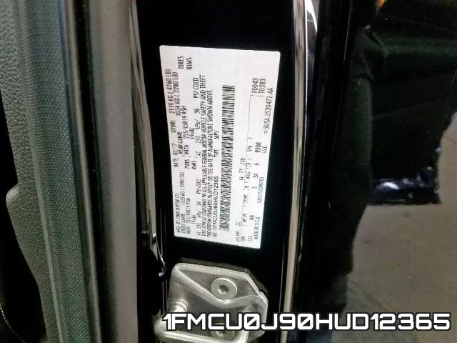 1FMCU0J90HUD12365 фото 2