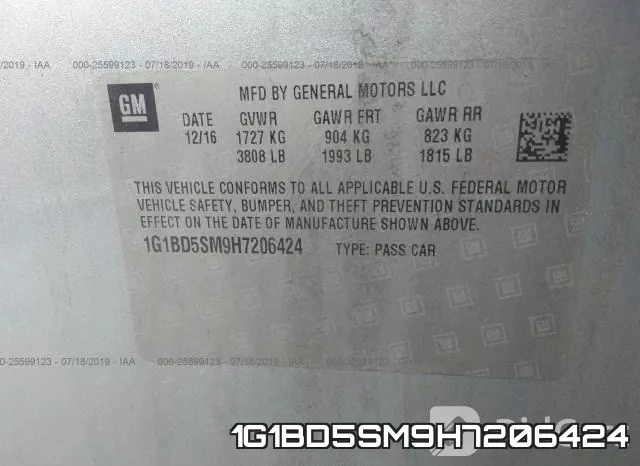 1G1BD5SM9H7206424 фото 10