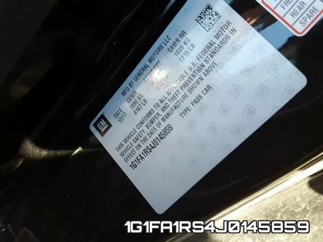 1G1FA1RS4J0145859 фото 2
