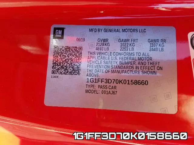 1G1FF3D70K0158660 фото 2