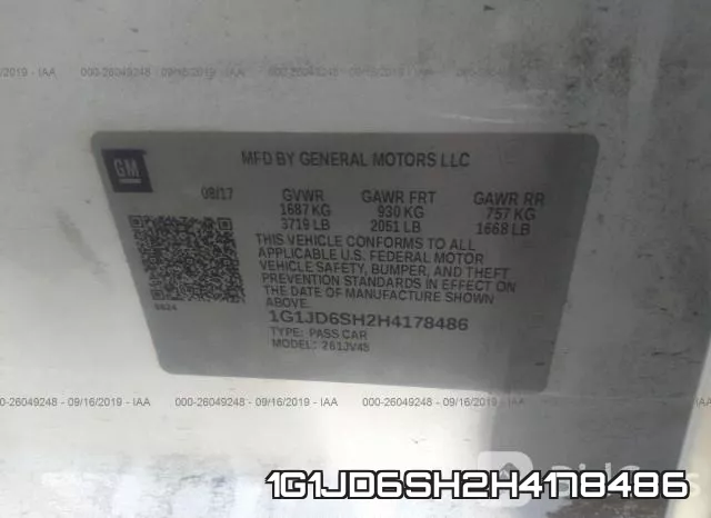 1G1JD6SH2H4178486 фото 10
