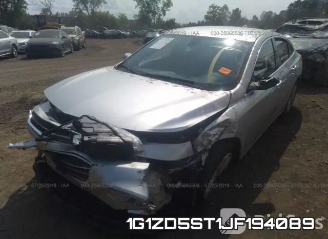 1G1ZD5ST1JF194089 фото 3