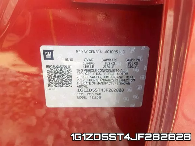 1G1ZD5ST4JF282828 фото 2