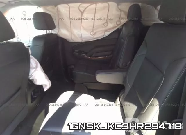 1GNSKJKC3HR294718 фото 9