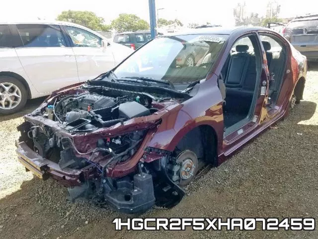 1HGCR2F5XHA072459 фото 3