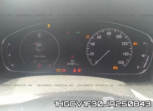 1HGCV1F30JA250843 фото 8